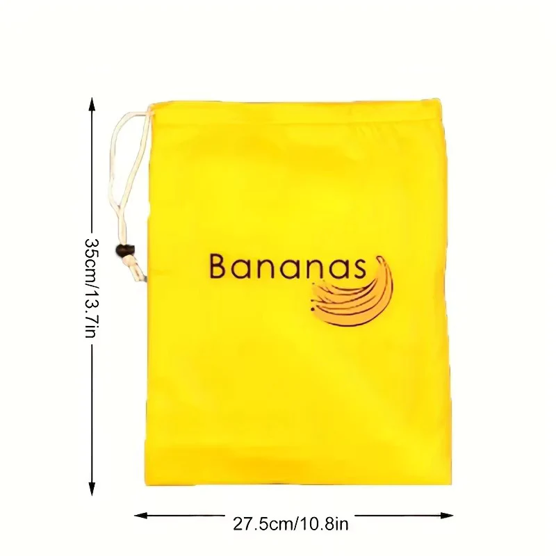 1pc Banana Storage Bag – Reusable Fruit & Vegetable Preservation Pouch, Kitchen Food Freshness Storage Supplies - Image 2