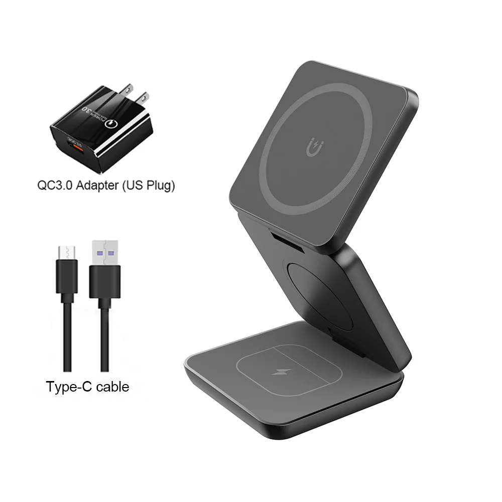 3-in-1 Foldable Magnetic Charging Station - Image 8