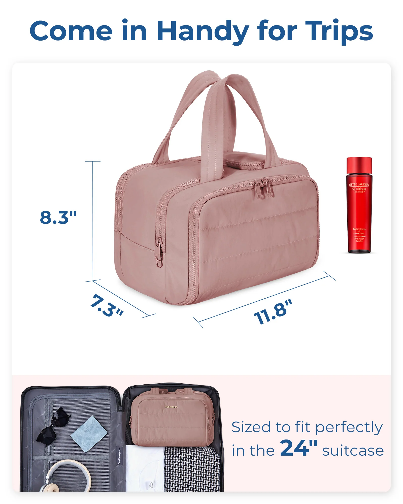 4-in-1 Travel Toiletry Bag - Image 5