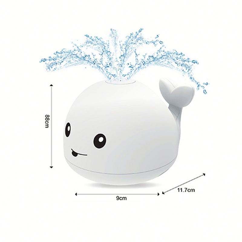 Baby Bath Toy – Electric Water Spray & LED Light Sprinkler – Portable Bath Time Fun for Kids - Image 8