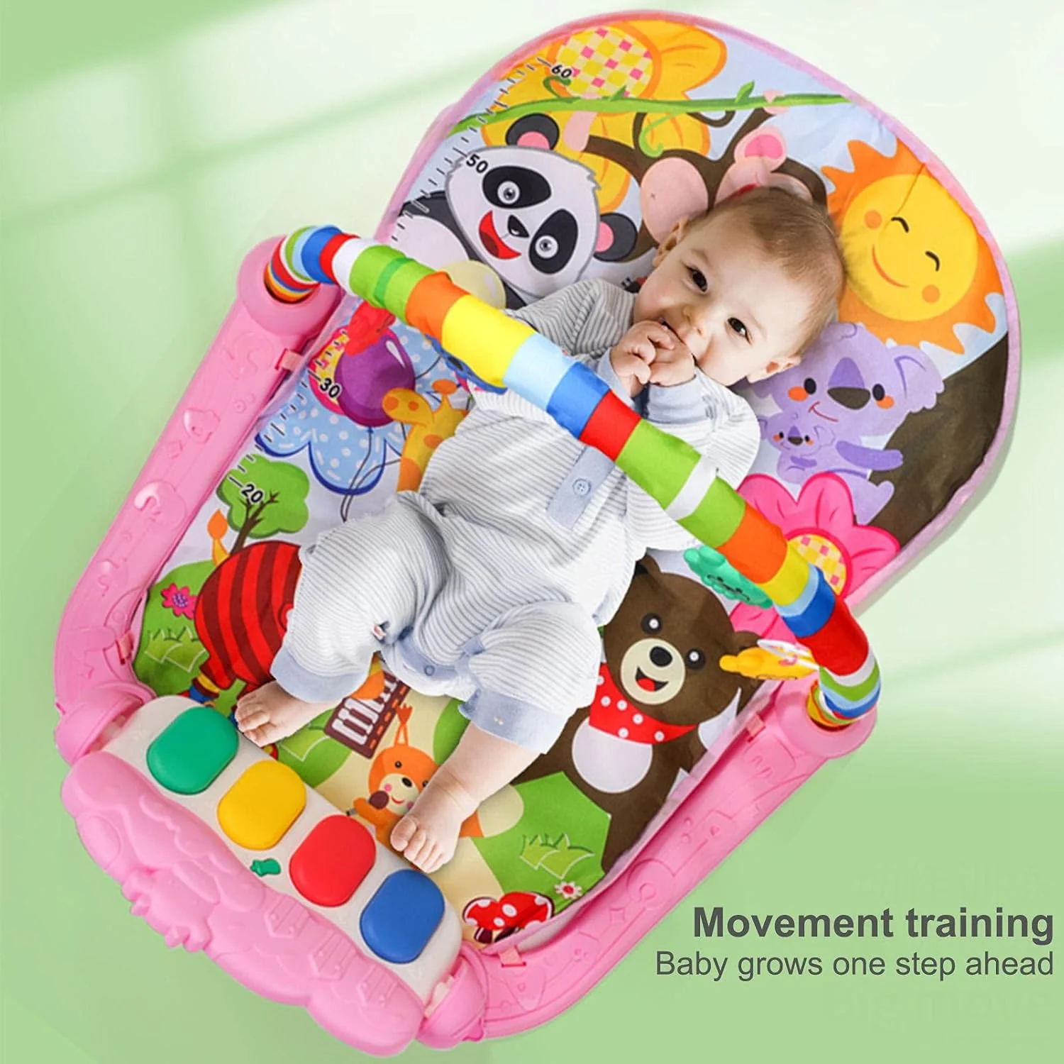 Baby Play Gym – Soft Padded Activity Mat for Sensory Development - Image 4