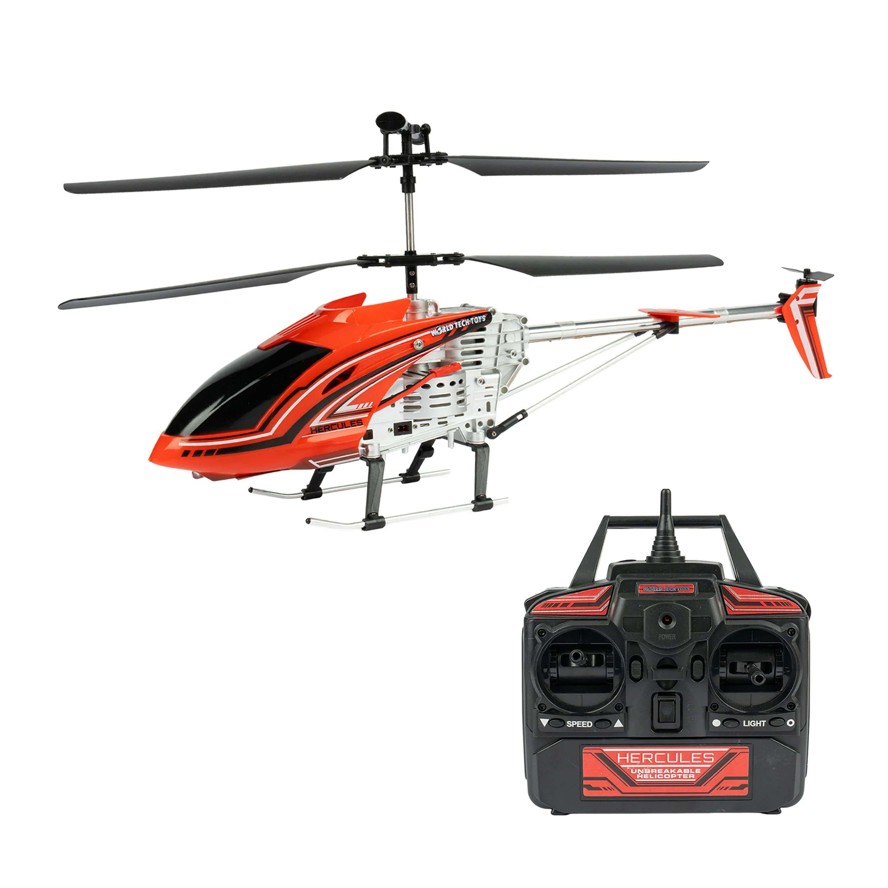 Bugatti Chiron RC Car & 3.5-Channel Gyro Helicopter Pursuit Set - Image 4