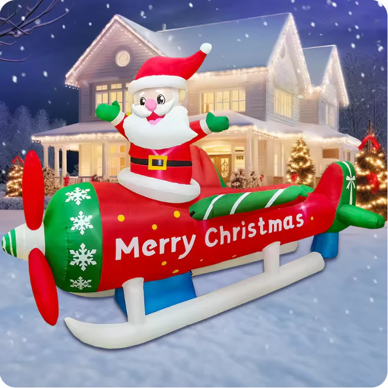 Christmas Inflatable Outdoor Decorations – LED Light-Up Centerpieces - Image 10