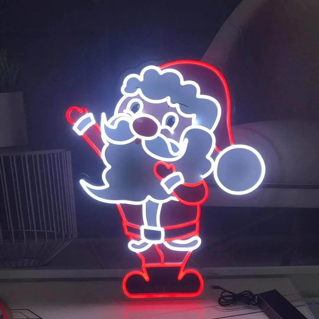 Christmas Neon Light Sign – USB-Powered LED Wall Decor - Image 4