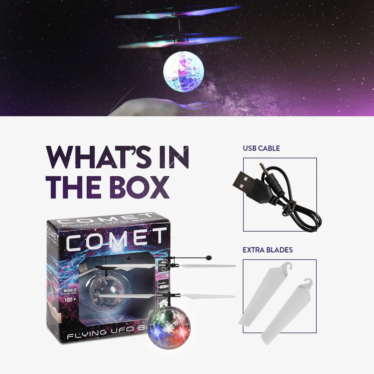 Comet IR UFO Ball Helicopter - Image 3