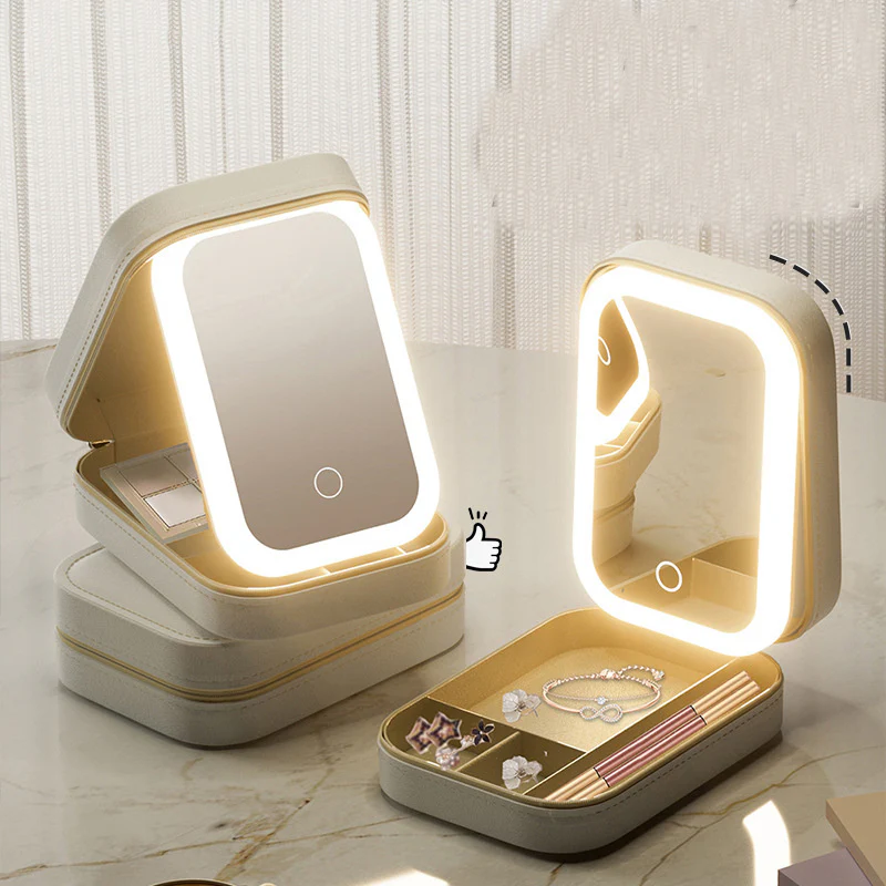 Cosmetic Box with Vanity Mirror - Image 3