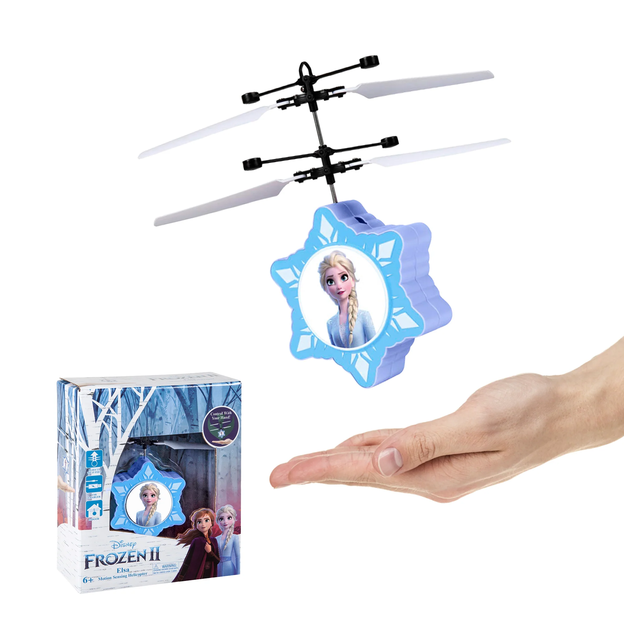 Disney Frozen Elsa Motion Sensing IR UFO Ball Helicopter - Image 2