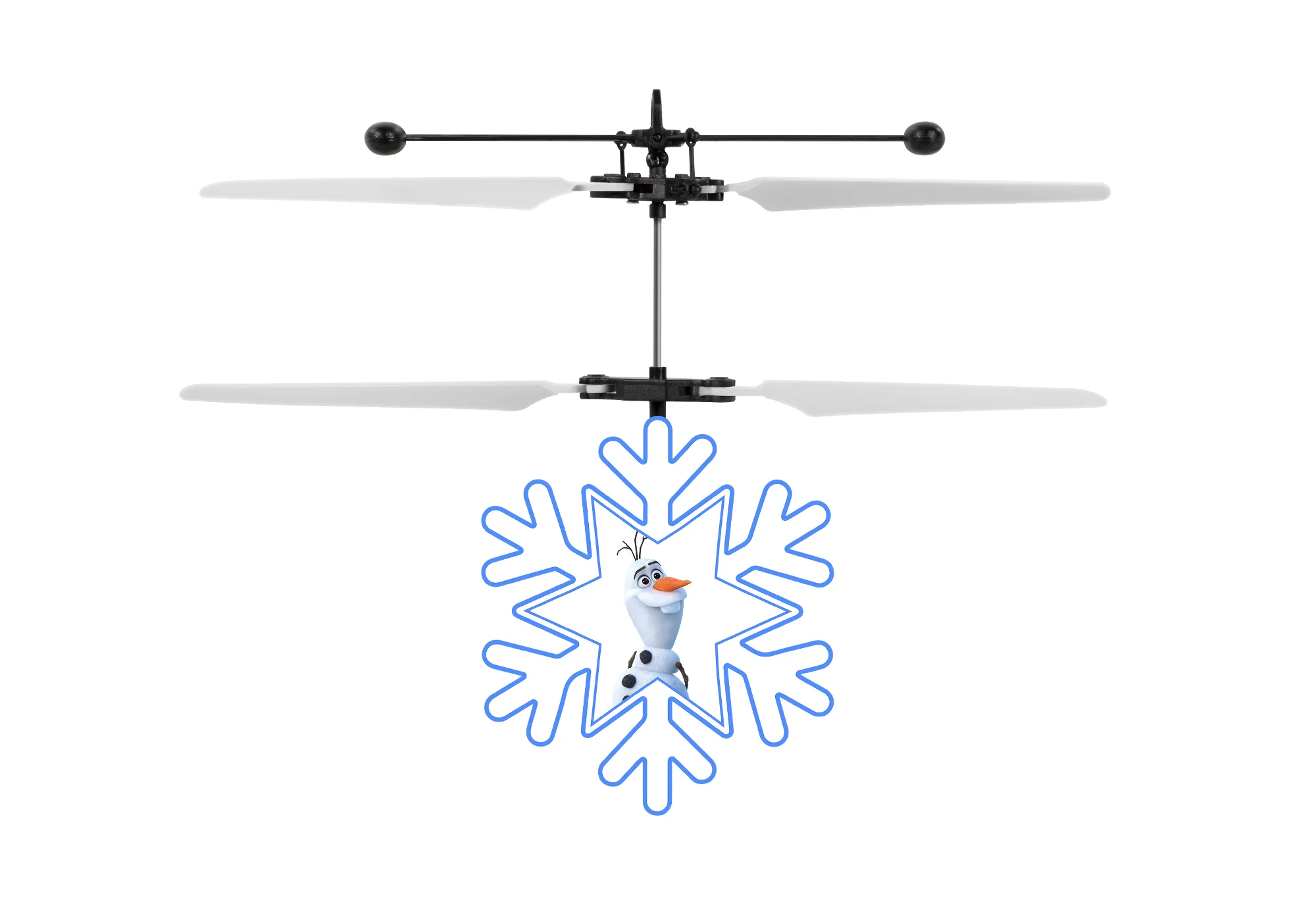 Disney Frozen Olaf Motion Sensing IR UFO Ball Helicopter - Image 3
