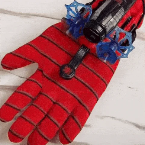 LED Flying Web-Shooter Toy for Kids – Interactive Wall Launcher - Image 4