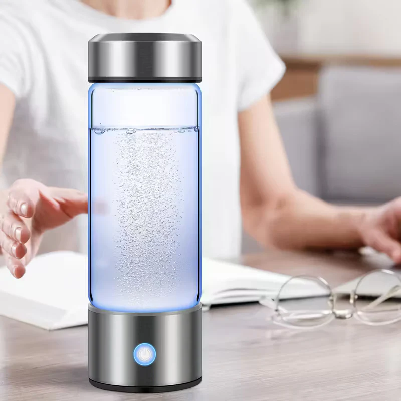 Electric Hydrogen Water Generator Bottle – Portable Ionized Water Maker - Image 2