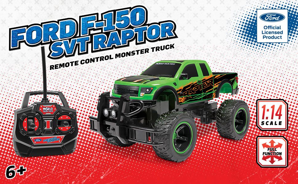 Ford F-150 SVT Raptor RC Off-Road Truck - 1:14 Scale Replica - Image 9