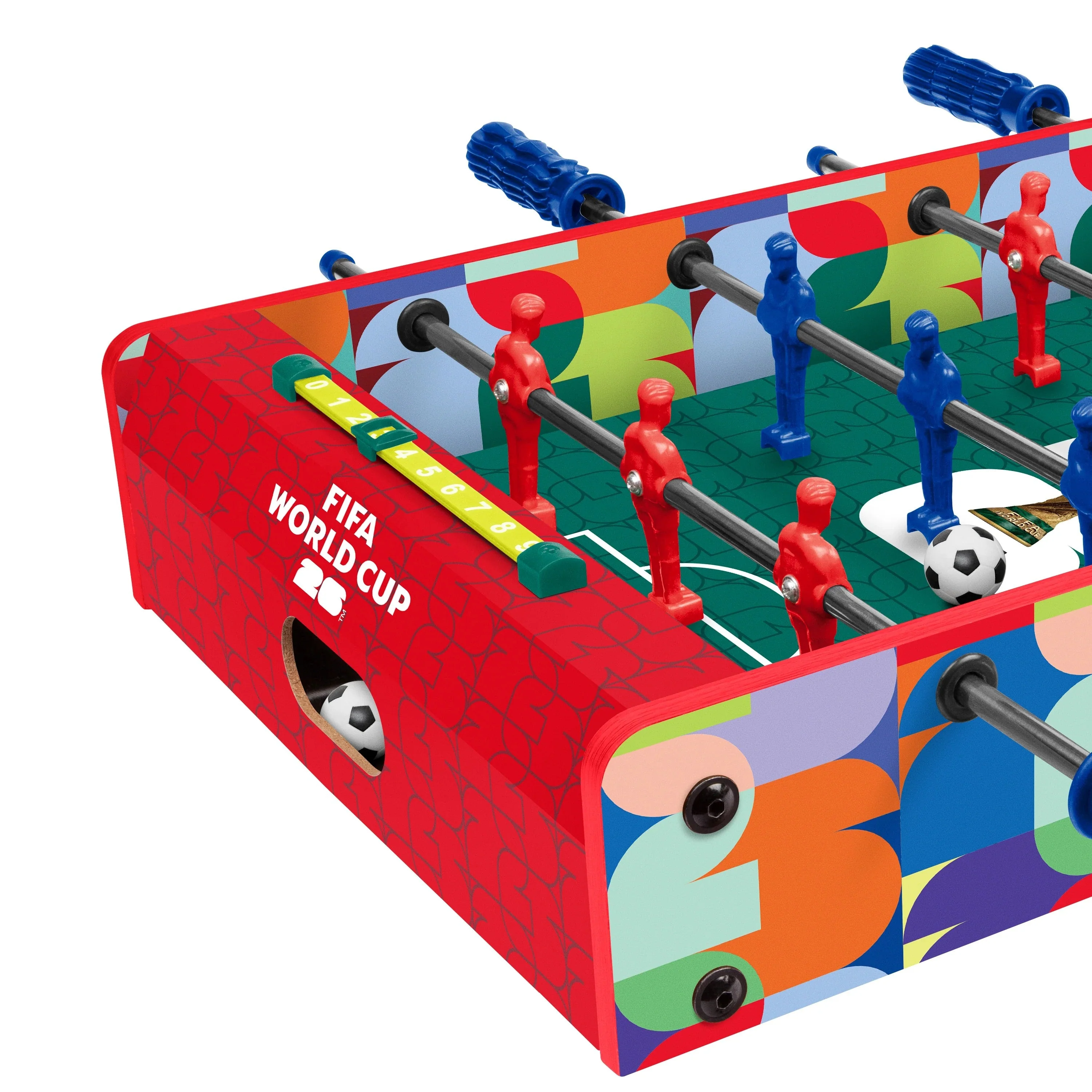 FIFA World Cup Wooden Tabletop Foosball Game - Image 6