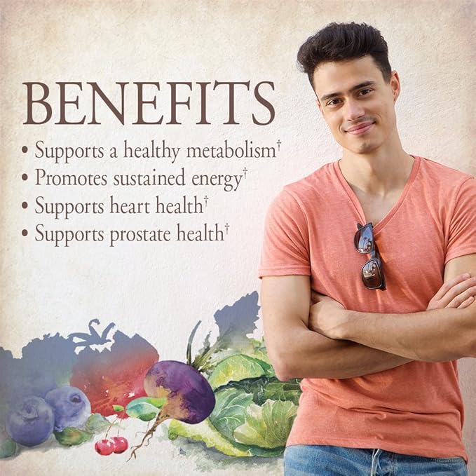 Garden of Life Once Daily Whole Food Multivitamin for Men - Image 4