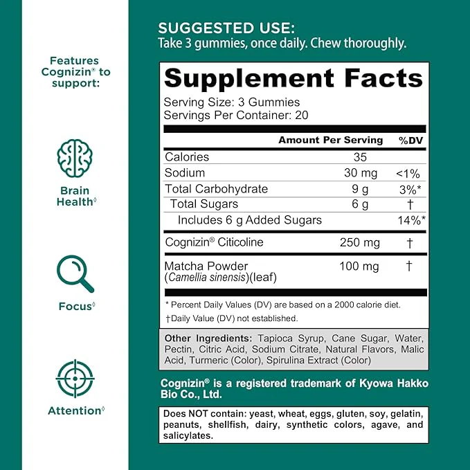 Goli® Matcha Mind Gummies - Image 6