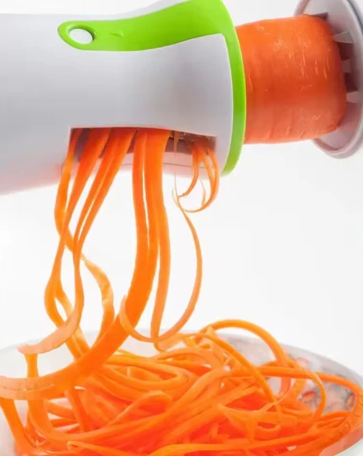 Handheld Spiral Vegetable & Fruit Slicer – Adjustable Kitchen Tool - Image 2