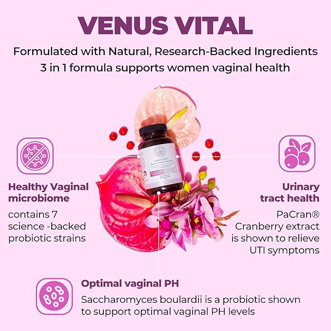 Happy Mammoth Venus Vital – Advanced 3-in-1 Women’s Health Support - Image 5