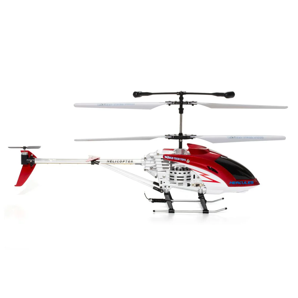 Hercules 3.5CH Gyro Helicopter – Unbreakable Remote Control Helicopter with LED Lights and USB Recharge - Image 9