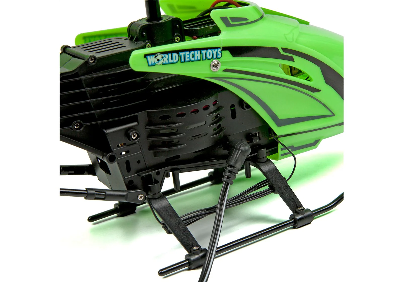 Hercules Glow in the Dark 3.5CH Gyro Helicopter – Unbreakable Remote Control Helicopter with LED Lights and USB Recharge - Image 3