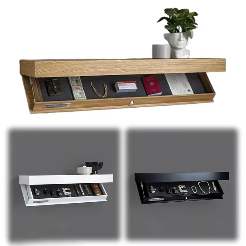 Hidden Floating Shelf with Secret Compartment - Image 8
