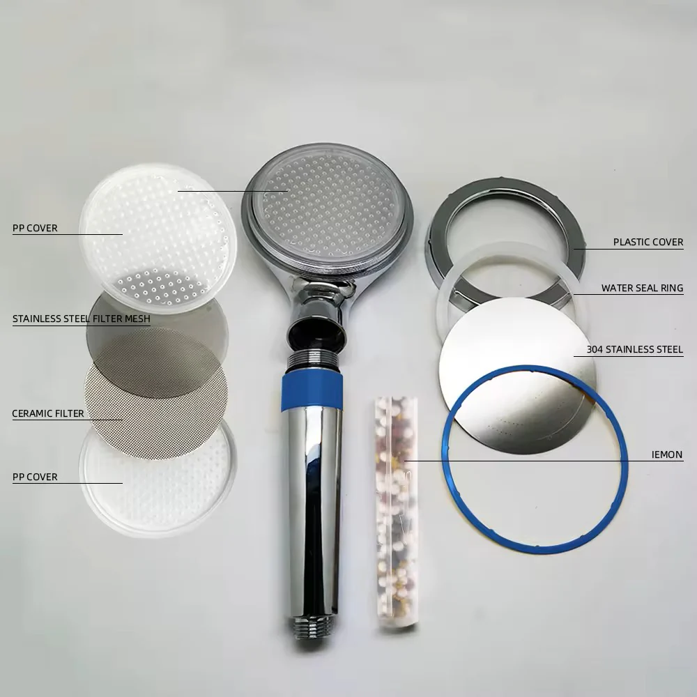 High Pressure Filtered Shower Head – Removes Chlorine & Softens Skin/Hair - Image 3