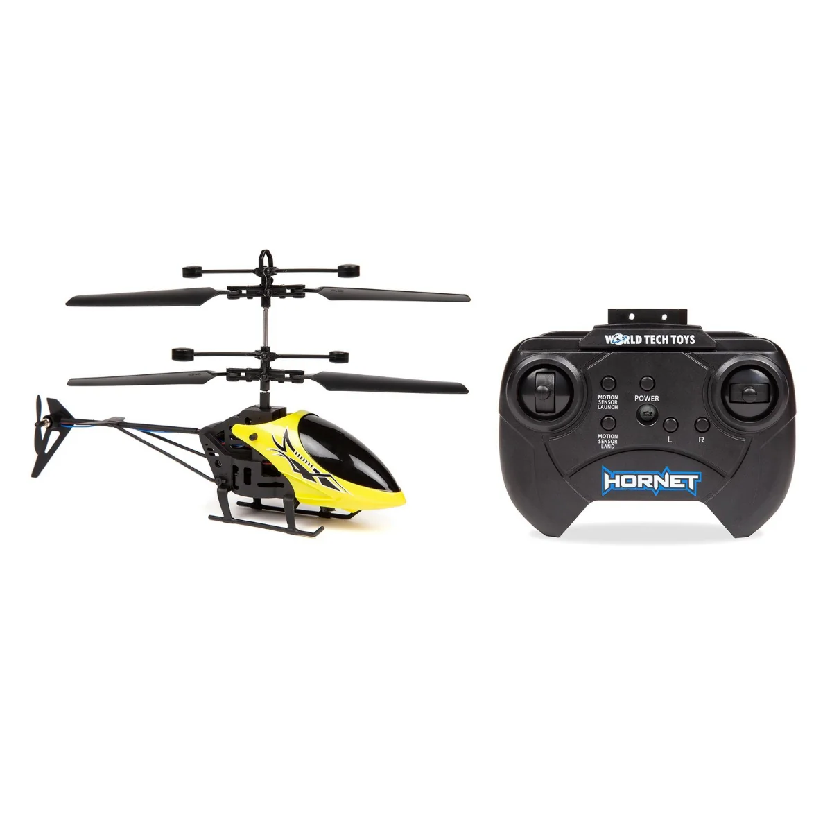 Hornet 2CH IR Helicopter – Mini Remote Control Indoor Drone with LED Lights & USB Recharge - Image 2