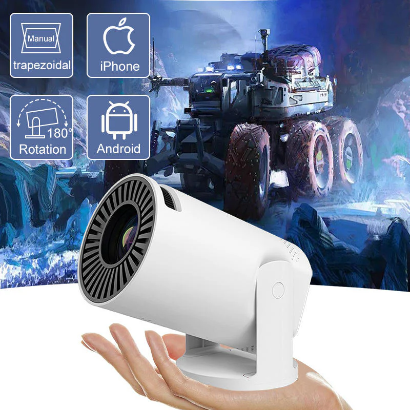 HY300 Mini Wired Portable LED Projector - Image 2