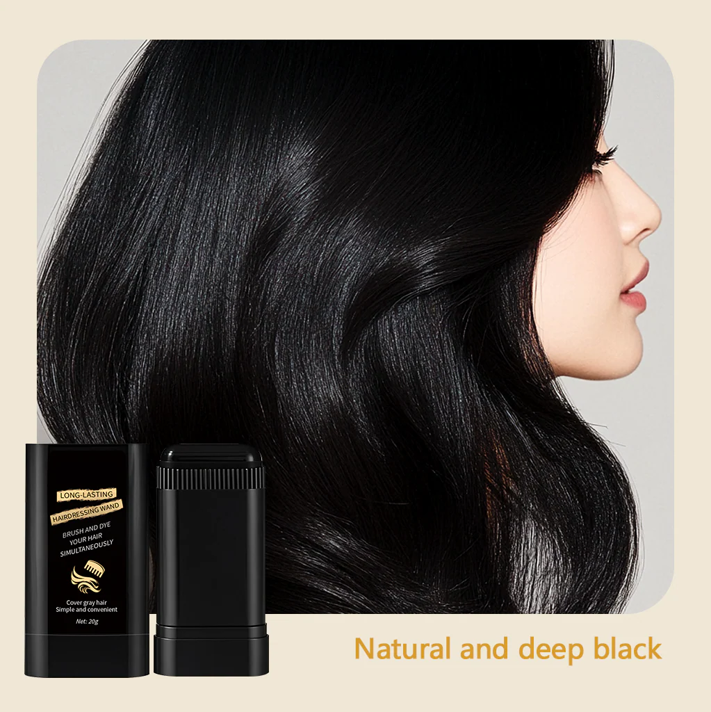 Instant Gray Root Touch-Up Hair Dye Stick – Temporary Hair Color Pen - Image 5