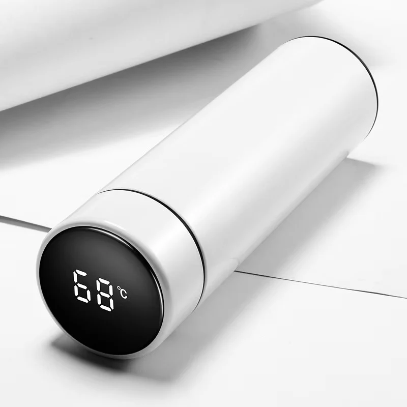 Intelligent 500 ml LED Display Temperature Stainless Steel Water Bottle – Smart Thermal Flask - Image 11