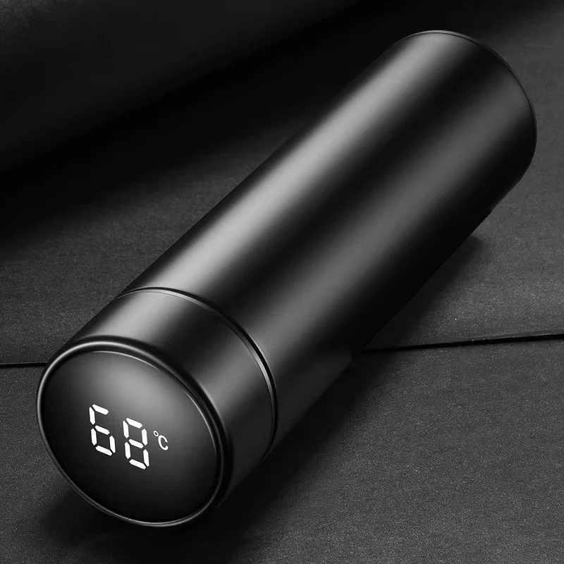 Intelligent 500 ml LED Display Temperature Stainless Steel Water Bottle – Smart Thermal Flask - Image 7
