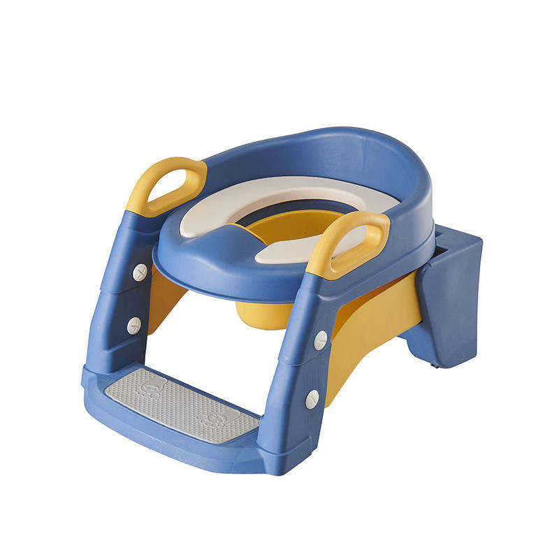 KiddyEase Foldable Baby Potty Training Seat with Step Ladder – Adjustable Height & Anti-Slip Design