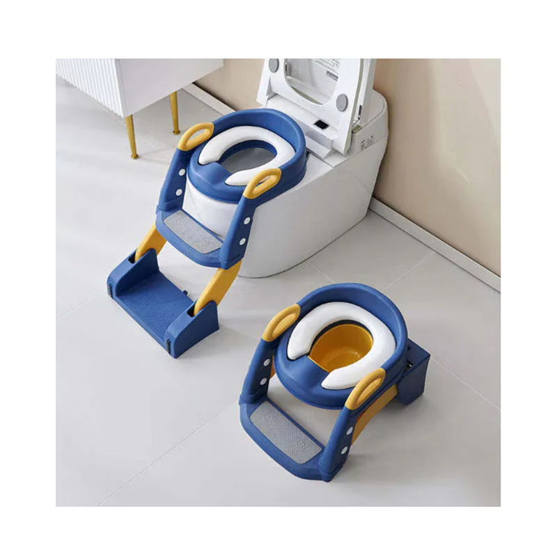 KiddyEase Foldable Baby Potty Training Seat with Step Ladder – Adjustable Height & Anti-Slip Design - Image 2