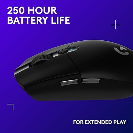 Logitech G305 LIGHTSPEED Wireless Gaming Mouse – 12,000 DPI, RGB, 2.4 GHz, 6 Buttons - Image 3