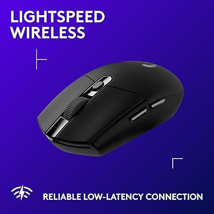 Logitech G305 LIGHTSPEED Wireless Gaming Mouse – 12,000 DPI, RGB, 2.4 GHz, 6 Buttons - Image 4