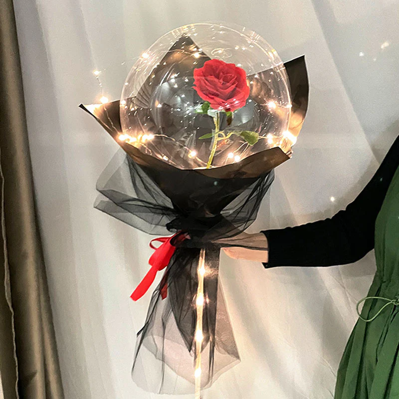Luminous Rose Balloon - Image 3