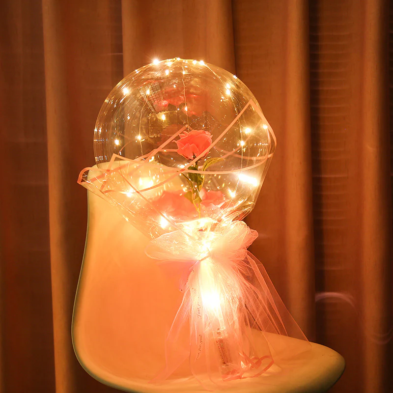 Luminous Rose Balloon - Image 6