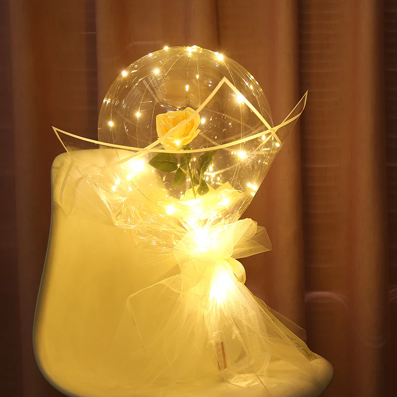Luminous Rose Balloon - Image 8