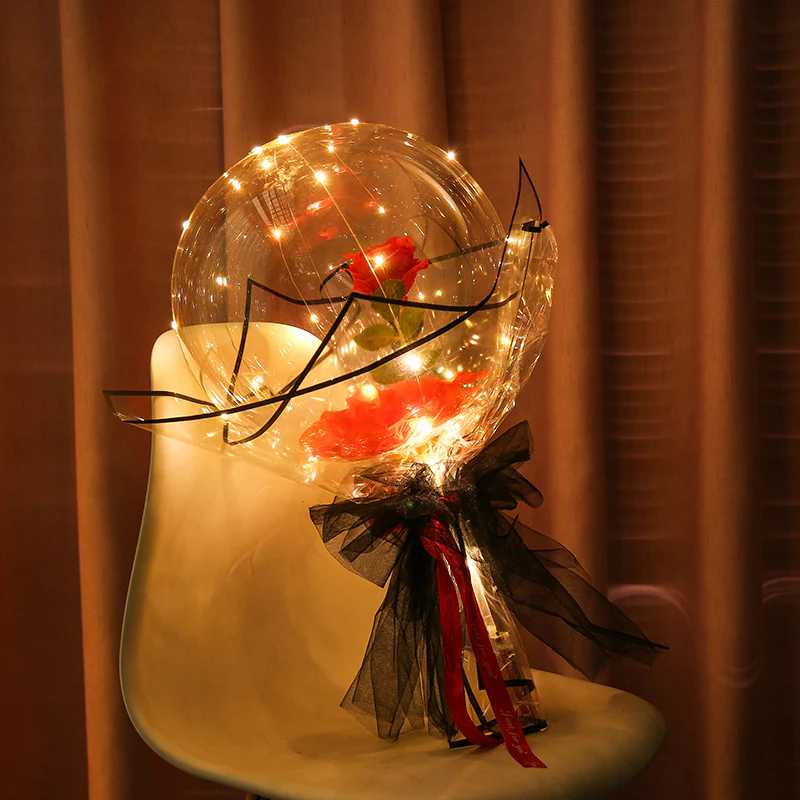 Luminous Rose Balloon - Image 9