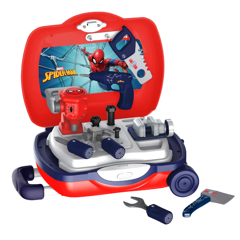 [Marvel] Spider-Man Handyman Luggage – 17 Piece Tool Kit - Image 2