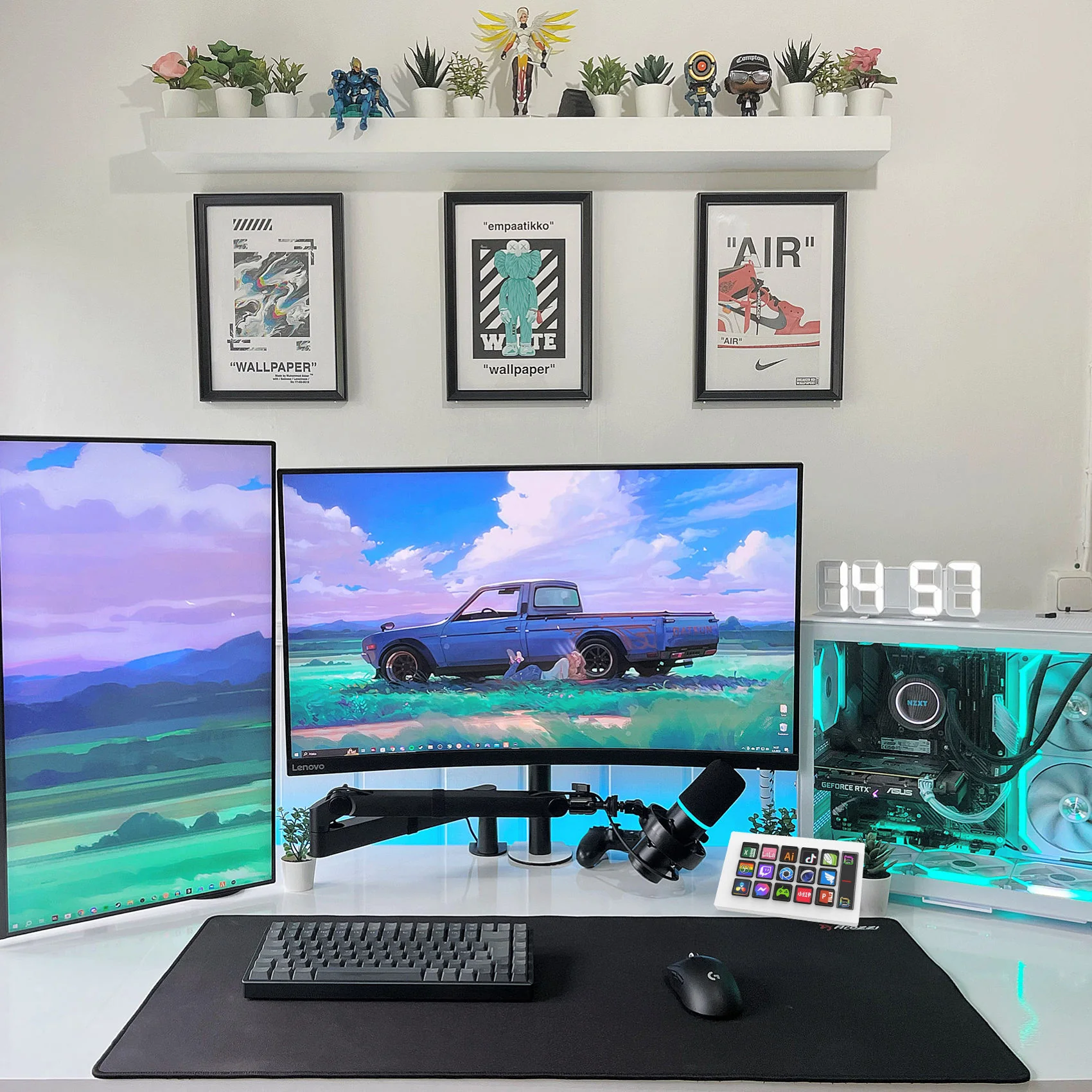 Micropad Stream Controller Deck with Monitor Bar - Image 5