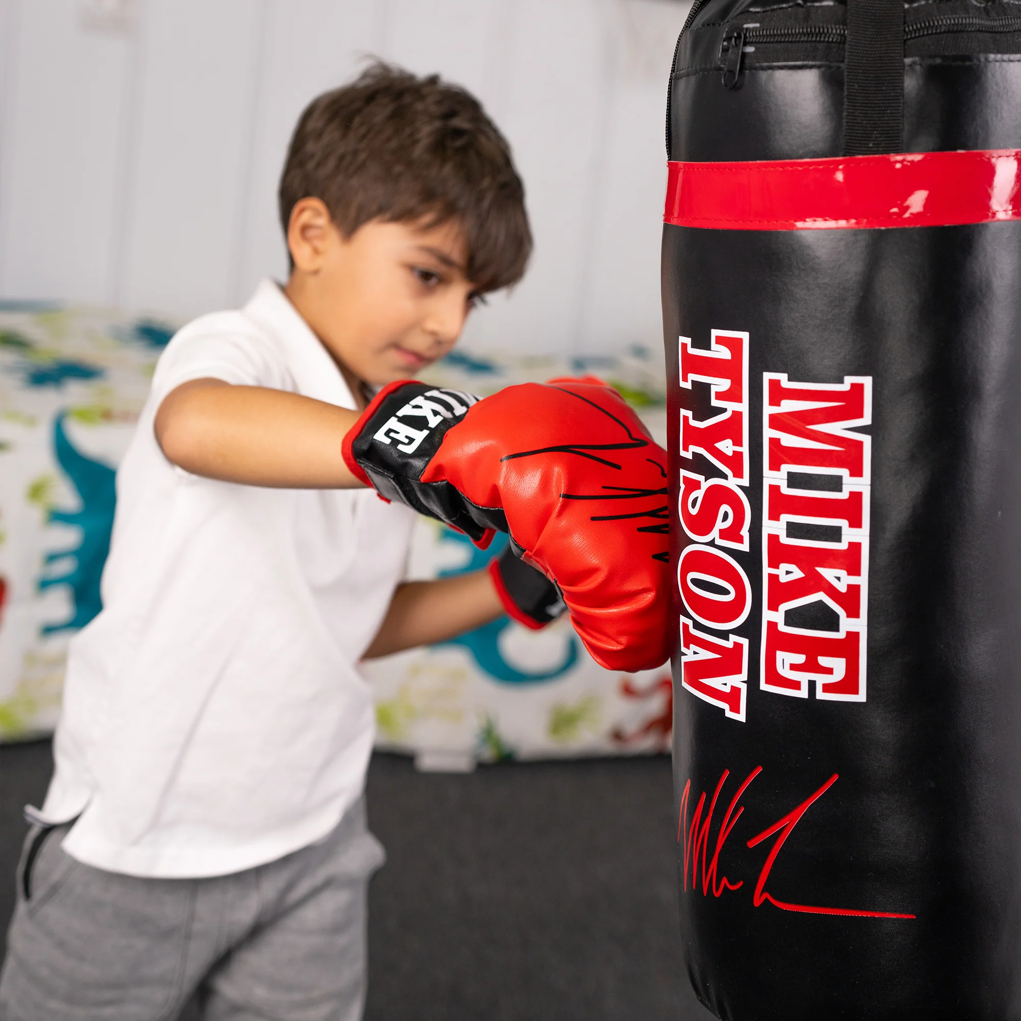 Mike Tyson Kids Boxing Punching Bag Set - Image 2