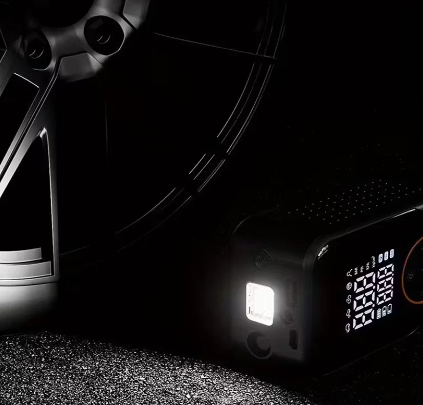 Mini Portable Wireless Electric Tire Inflator with LED Display - Image 10