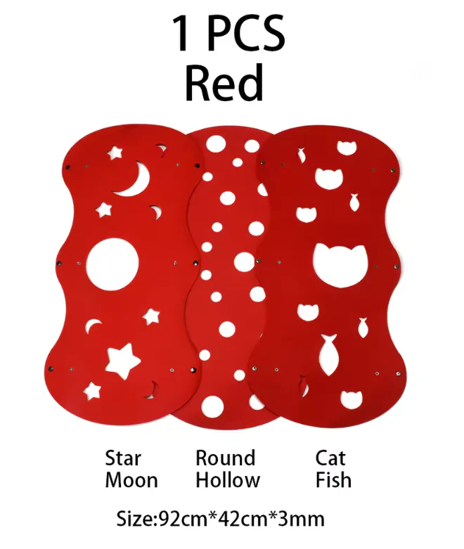 Modular Felt Cat Tunnel & Bed – DIY 99-Shape Collapsible Play Tunnel for Cats - Image 12