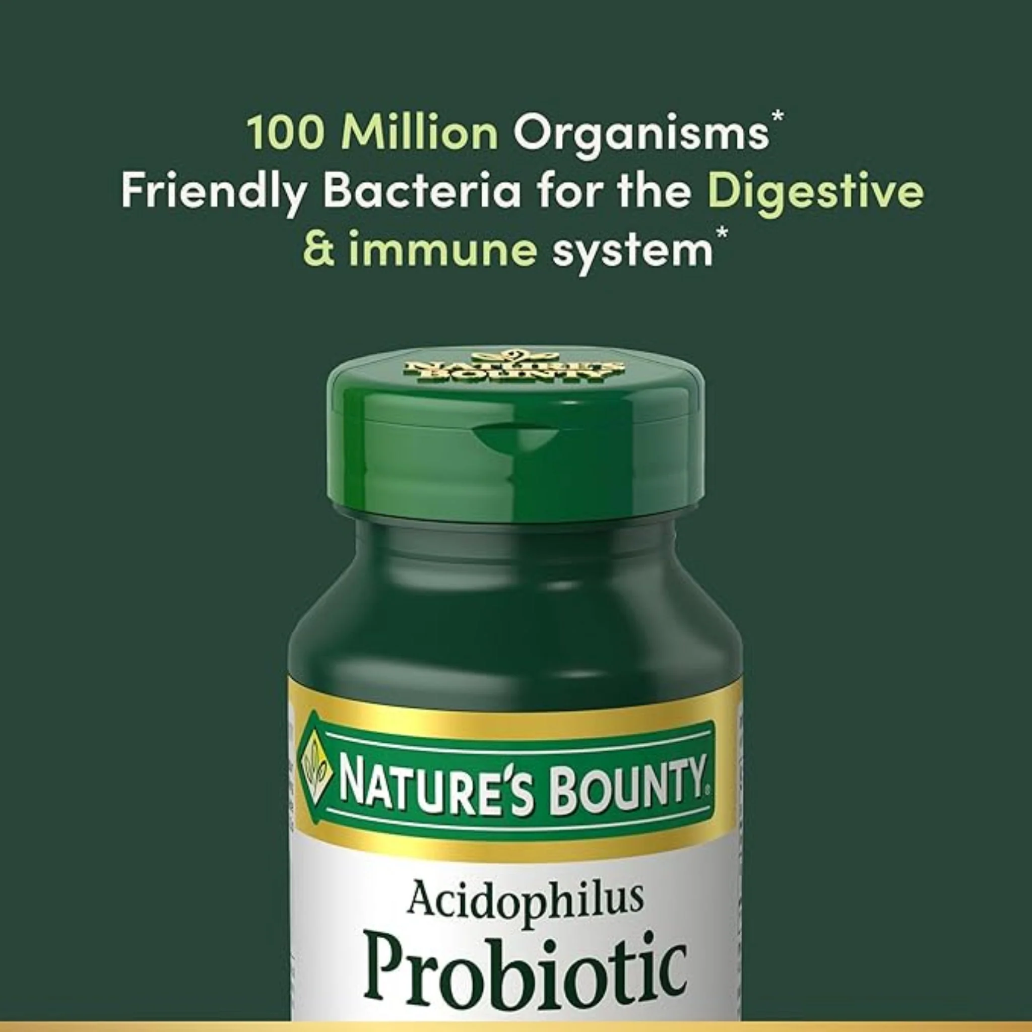 Nature’s Bounty Lactobacillus Acidophilus Probiotic - Image 4