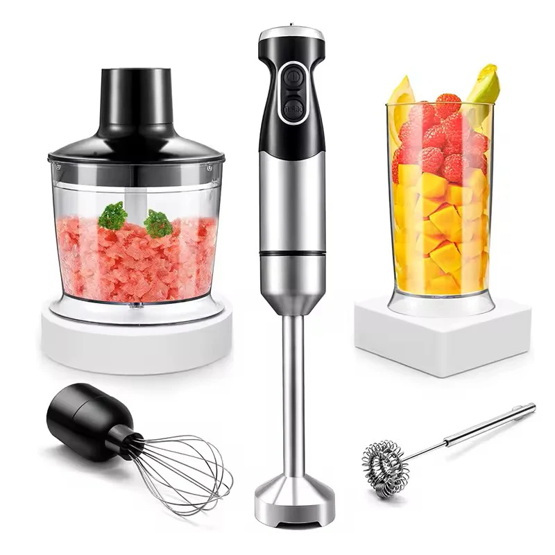 New Easy Portable 5-in-1 Electric Immersion Hand Blender Set – Powerful Stick Mixer for Home Kitchen Cooking, Smoothies, and Baby Food - Image 3