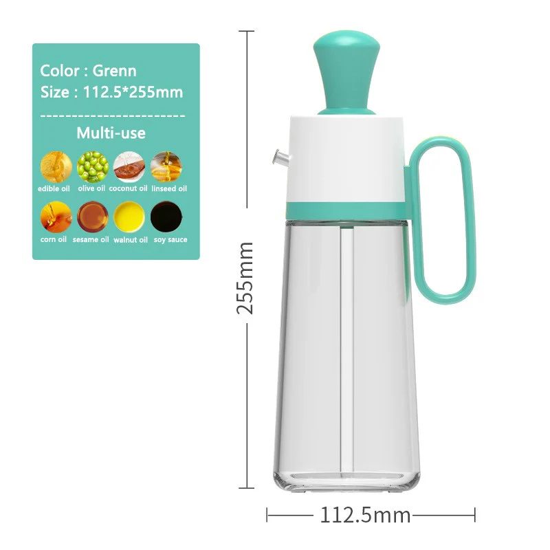Oil Dispenser Bottle with Silicone Brush - Image 10