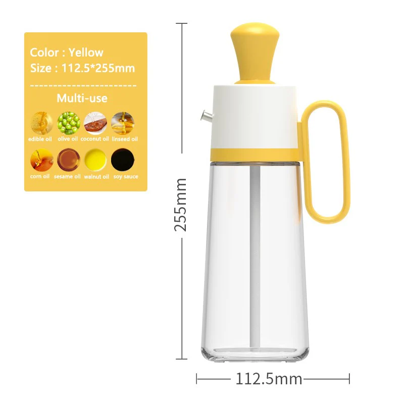 Oil Dispenser Bottle with Silicone Brush - Image 11