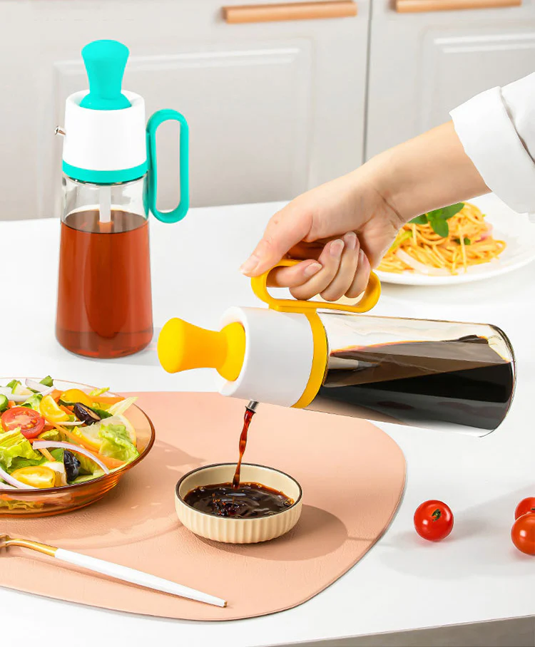 Oil Dispenser Bottle with Silicone Brush - Image 6
