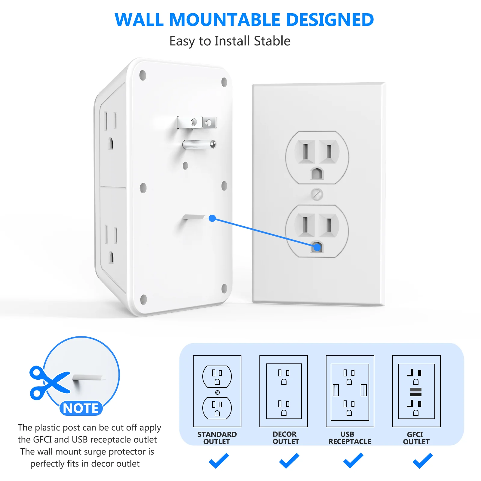Outlet Extender + Surge Protector - Image 2