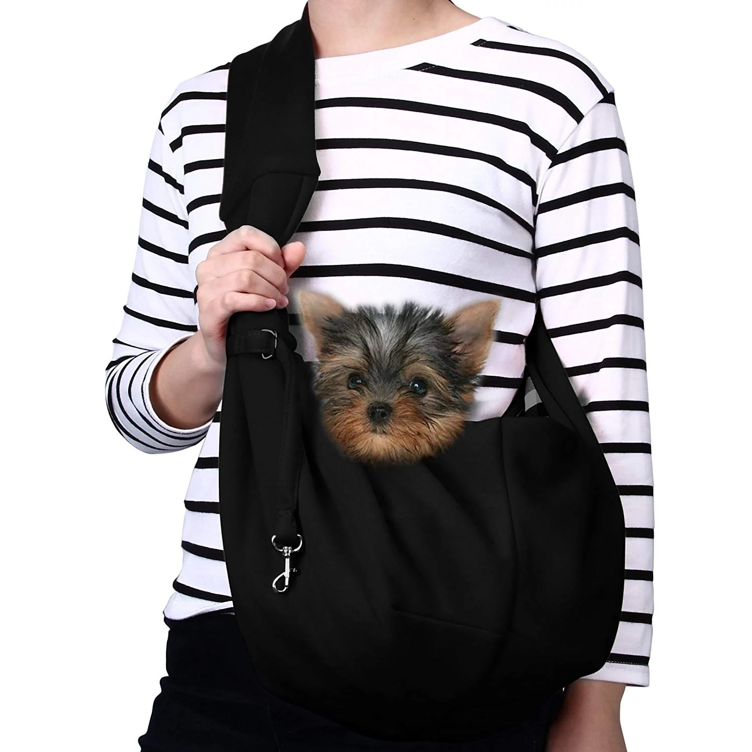 Pet Carrier Bag with Breathable Mesh and Shoulder Strap