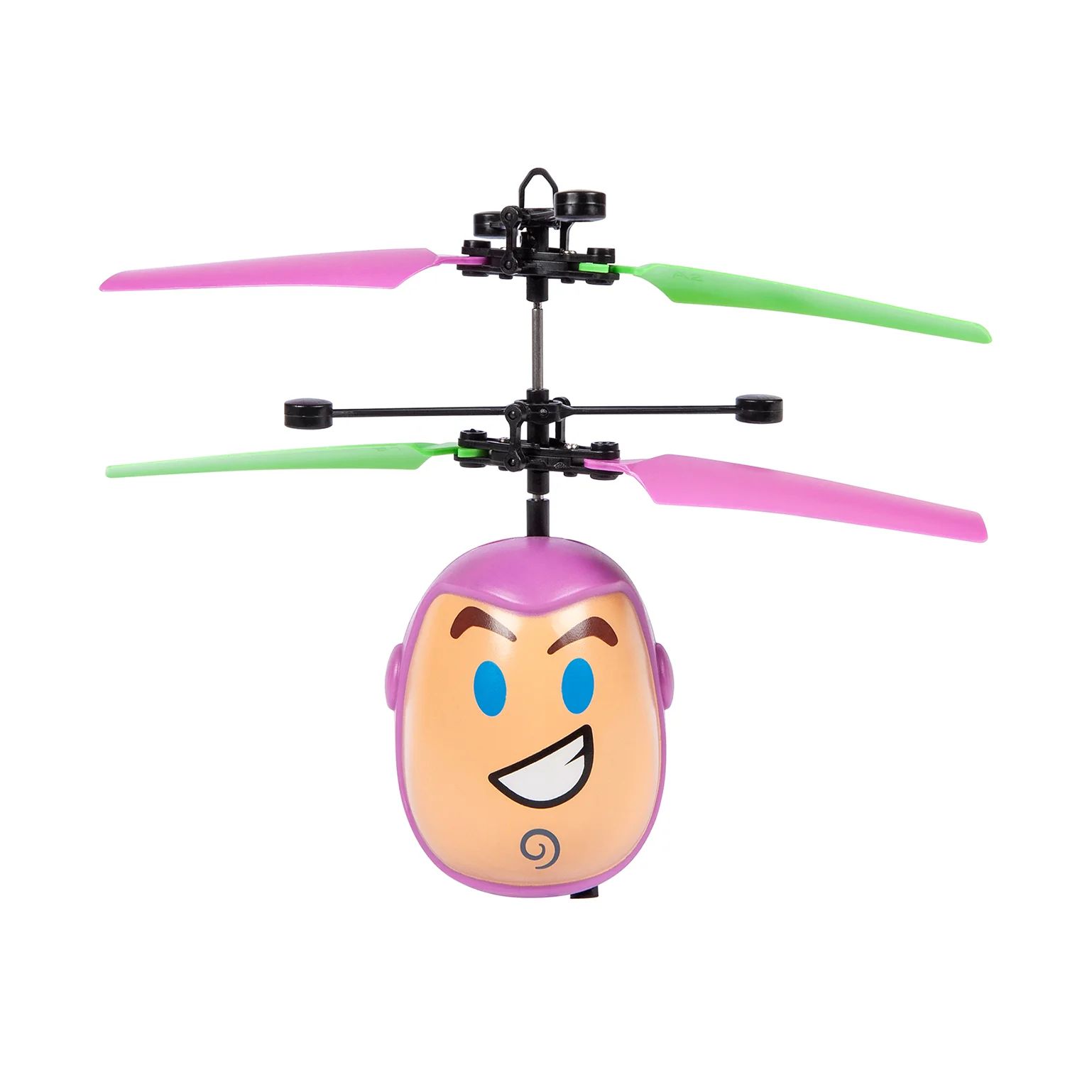 Pixar Toy Story Emoji Buzz Lightyear IR UFO Ball Helicopter - Image 2